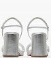 Women Sandals 28355 Silver ECOleather Tamaris