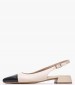 Women Flats 29400.M Beige ECOleather Tamaris