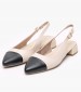 Women Flats 29400.M Beige ECOleather Tamaris