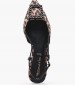 Women Flats 29403 Leopard Fabric Tamaris