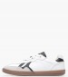 Men Casual Shoes Ball.Class White Leather-Buckskin Pepe Jeans