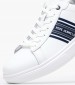 Men Casual Shoes Eaton.Classic White Leather Pepe Jeans