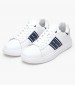 Men Casual Shoes Eaton.Classic White Leather Pepe Jeans