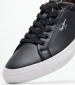 Men Casual Shoes Kenton.Court Black Buckskin-ECOleather Pepe Jeans