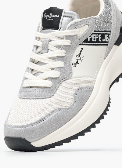 Γυναικεία Παπούτσια Casual 177288 Μπεζ ECOleather Skechers