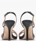 Women Sandals 75161 Black Leather Mourtzi