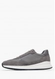 Men Casual Shoes Branthon Grey Buckskin-Fabric Geox