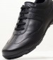 Men Casual Shoes Edgware.A Black Leather Geox