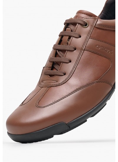 Men Casual Shoes Edgware.A Tabba Leather Geox