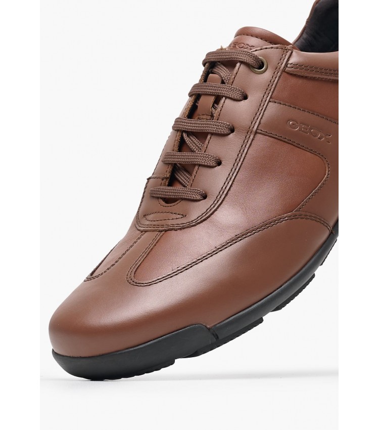 Men Casual Shoes Edgware.A Tabba Leather Geox