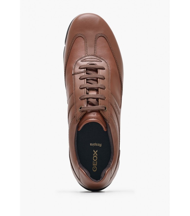 Men Casual Shoes Edgware.A Tabba Leather Geox