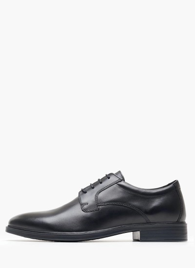 Men Shoes 13609 Black Leather S.Oliver