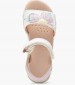 Kids Flip Flops & Sandals Haiti.Comf White ECOleather Geox