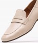 Women Moccasins Mantinea.B Beige Leather Geox