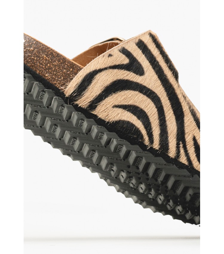 Γυναικεία Flats N.Brionia Leopard Pony Geox