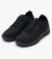 Men Casual Shoes Spherica Black Fabric Geox