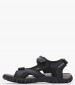 Men Flip Flops & Sandals Strada.D Black ECOleather Geox