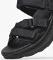 Men Flip Flops & Sandals U.Spherica.Actif Black Fabric Geox