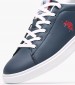 Men Casual Shoes Byron001C Blue ECOleather U.S. Polo Assn.