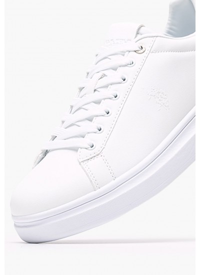 Men Casual Shoes Cody010.W White ECOleather U.S. Polo Assn.