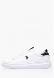 Men Casual Shoes Cody010 White ECOleather U.S. Polo Assn.