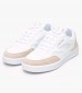 Men Casual Shoes Nate006.W White Buckskin-Fabric U.S. Polo Assn.