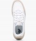 Men Casual Shoes Nate006.W White Buckskin-Fabric U.S. Polo Assn.