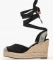 Women Platforms High Stefy001C Black ECOsuede U.S. Polo Assn.