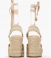 Women Platforms High Stefy001C Beige ECOsuede U.S. Polo Assn.