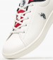 Kids Casual Shoes Trace001A White ECOleather U.S. Polo Assn.