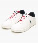 Kids Casual Shoes Trace001A White ECOleather U.S. Polo Assn.