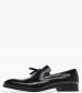 Men Moccasins B5429.Loust Black Patent Leather Boss shoes