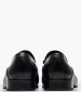 Men Moccasins B5429.Point Black Leather Boss shoes