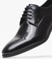 Men Shoes B7513.FLO Black Leather Boss shoes