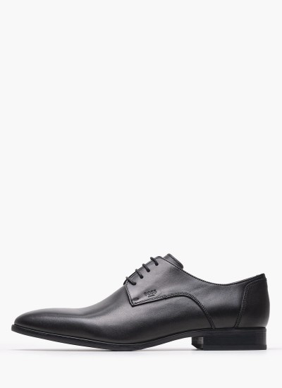 Men Shoes 45101 Black Leather Callaghan