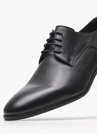 Men Shoes 45101 Black Leather Callaghan