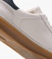 Men Casual Shoes BC110.A White Leather Boss shoes