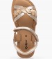 Kids Flip Flops & Sandals Betty.Or Gold Leather Kickers