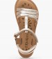 Kids Flip Flops & Sandals Diamanto.Or Gold Leather Kickers