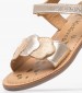 Kids Flip Flops & Sandals Dyastar.Or Gold Leather Kickers