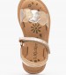 Kids Flip Flops & Sandals Dyastar.Or Gold Leather Kickers