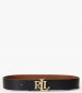 Women Belts 412912040 Black Leather Ralph Lauren