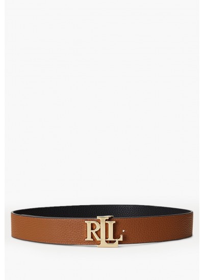 Women Belts 412912040 Black Leather Ralph Lauren