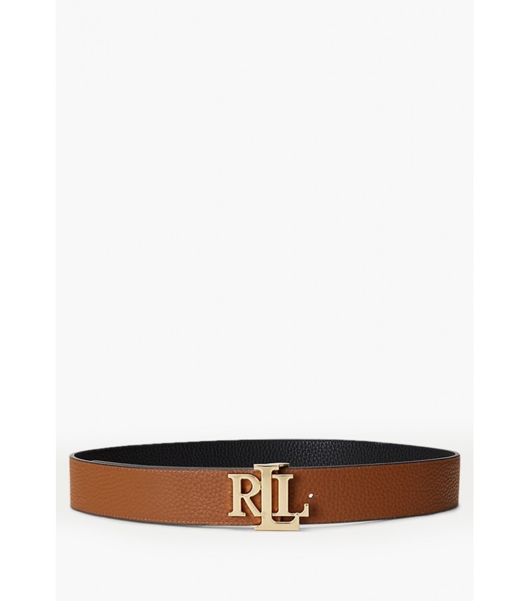 Women Belts 412912040 Black Leather Ralph Lauren