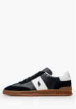 Men Casual Shoes Aera.Pp Black Buckskin Ralph Lauren