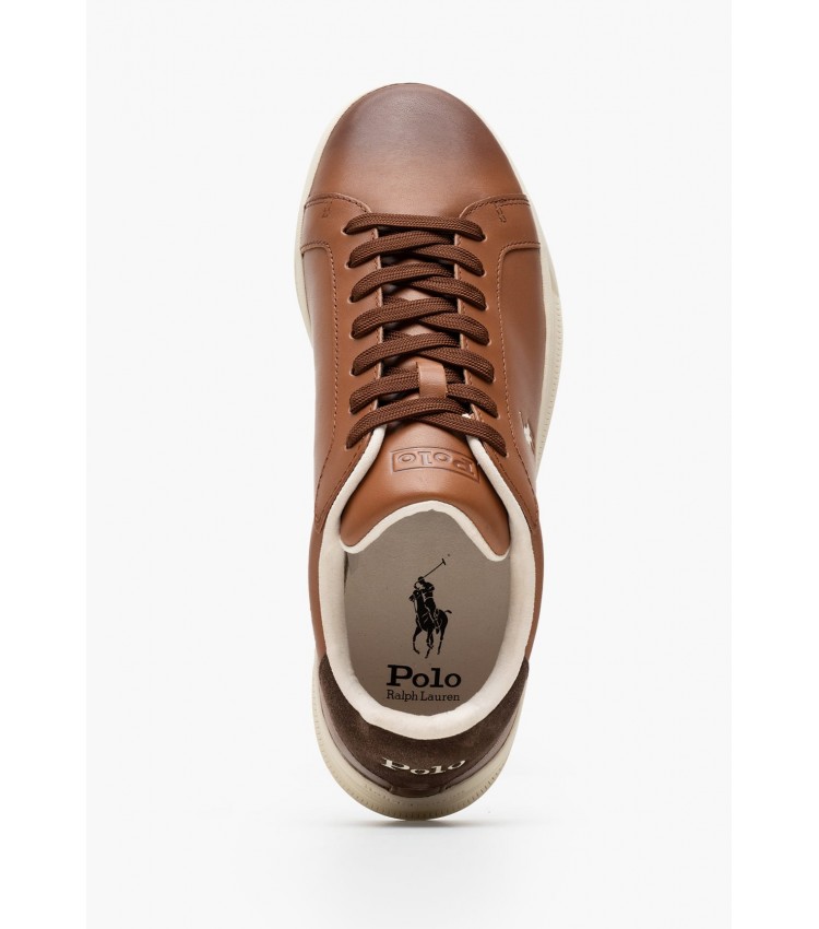 Men Casual Shoes Crt2.Hrt Tabba Leather Ralph Lauren