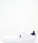 Men Casual Shoes Hrt.3003.W White Leather Ralph Lauren