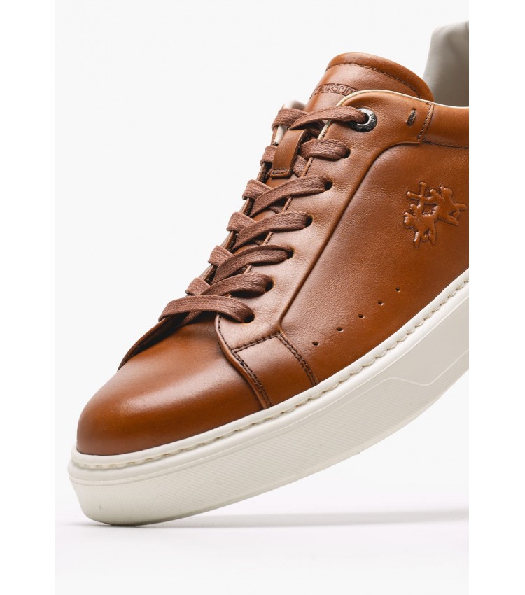 Men Casual Shoes 251001 Tabba Leather La Martina