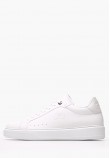 Men Casual Shoes 251001 White Leather La Martina