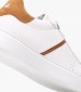 Men Casual Shoes 251003 White Leather La Martina